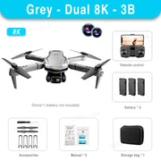 Lenovo V88 Drone 8K Professional HD Aerial Dual-Camera 5G GPS Obstacle Avoidance Drone Remote Control Quadcopter Toy UAV 10000M