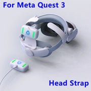 T302 VR Elite Head Strap For Meta Quest 3 Magnetic Battery Pack Elite Replacement Strap For Quest3 VR Accessories