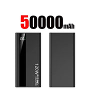 120W Super Fast Charging Power Bank 200000mah Battery High Capacity Digital Display Power Bank For Iphone Samsung Gift 2025