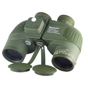 10x50 Military Binoculars Telescope Night Vision Spyglass Long View Professional Coordinate Rangefinder Travel Hunting Camping