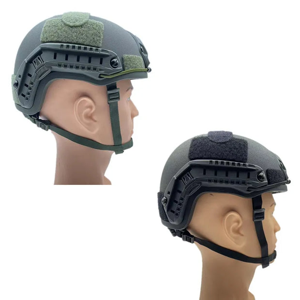 Ballistic ACH High Cut Tactical Helmet PE Ballistic Helmet NIJ IIIA Fast Wendy's Suspension Pad Bulletproof Helmet