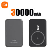 Xiaomi Magnetic Power Bank 50000mAh Large Capacity 120W Wireless Fast Charger Portable Battery for iPhone Samsung Xiaomi Gift