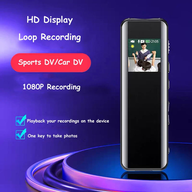 A13 1080P Sports DV Camera Night Vision Camcorder for Video Recording with 1.3 Inch LCD Screen and 120 Degress Wide Angle