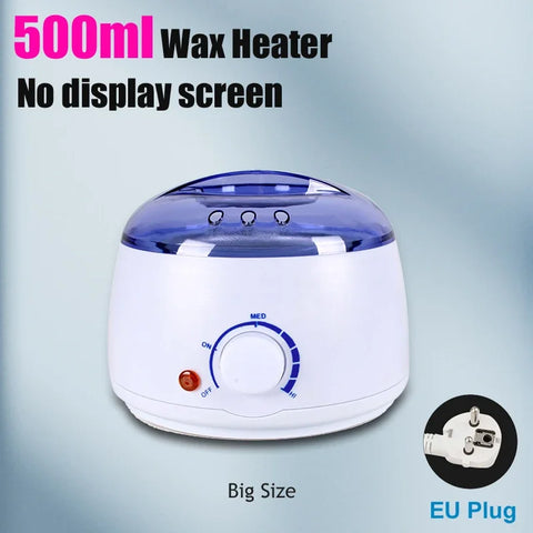 Hair Removal Wax Heater Machine with Digital Display Screen Depilatory Hard Wax Melt Warmer Paraffin Waxing Beans Epilator