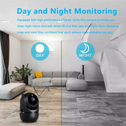 IP Camera YCC365 Plus Smart Home 1080P HD Security Auto Tracking Network Wireless Infrared Surveillance Night Vision WiFi Camera