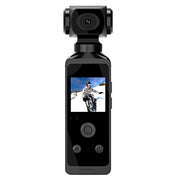 4K HD Pocket Action Camera 270° Rotatable Wifi Mini Sports Camera with Waterproof Case for Helmet Travel Bicycle Driver Recorder