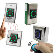 DC12V 24V Touchless Open Electronic Lock Release Switch IR Contactless Infrared No Touch Exit Button for Access Control System