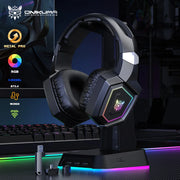 ONIKUMA GT806 2.4GHz Wireless Gaming Headset HiFi Sound Quality PcLaptop With Microphone Noise Canceling Gaming Headphone For PC