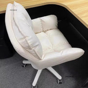 Nordic Simple Office Chairs for Household Bedroom Gaming Chairs Computer Chair Cream Style Comfortable Leisure Office Furniture