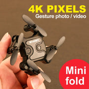 V2 Mini Drone 4K HD Camera WiFi Fpv Air Pressure Altitude Hold Professional Foldable Quadcopter RC Drone Kid Toys GIft