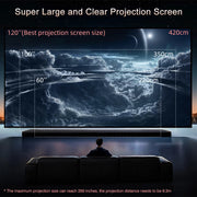 Touyinger Q11 Full Hd Android 12 Projector 4K 8K Movie Projector 28000 lumens 3+64G Projectors For Home Theater Game Devices