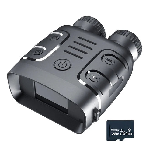 1080P Binocular Infrared Night-Visions Device 5X Binocular Day Night Use Photo Video Taking Digital Zoom for Hunting Boating